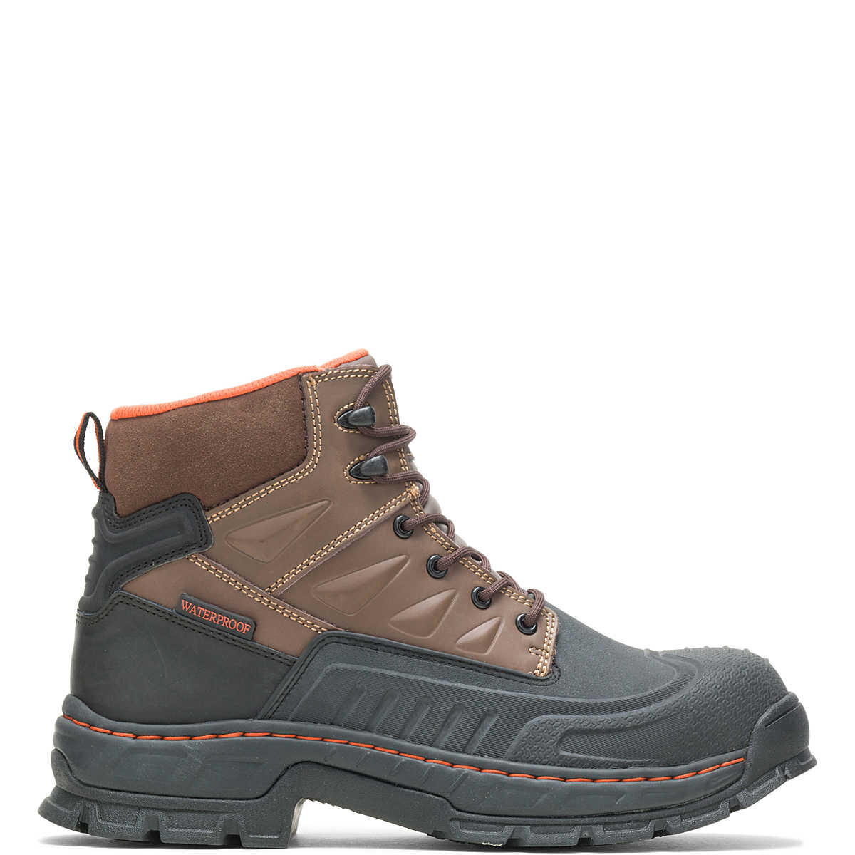 Kane Waterproof Insulated Composite Toe 6" Work Boot, Brown, dynamic 1