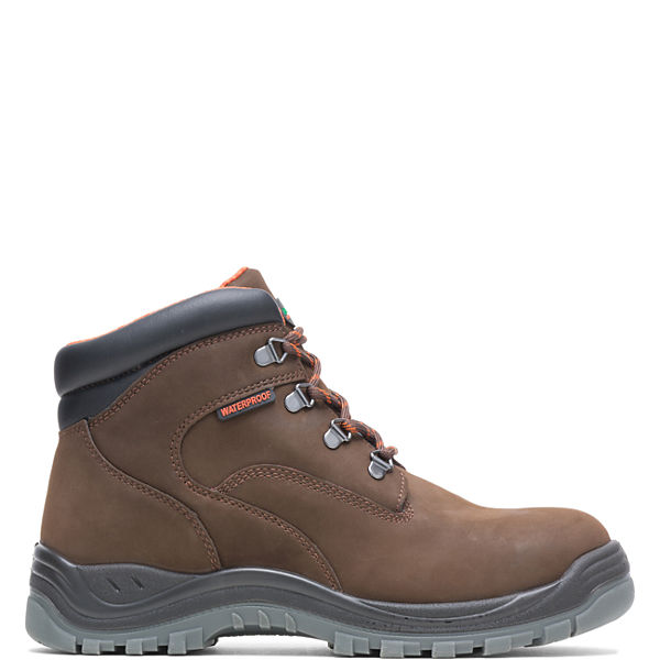 Knox Direct Attach Steel Toe 6” Work Boot, Brown, dynamic