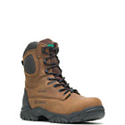 Apex Waterproof Insulated Puncture Resistant Composite Toe 8" Work Boot, Brown, dynamic 2