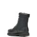Brone Waterproof Metatarsal Guard Steel Toe 8" Work Boot, Black, dynamic