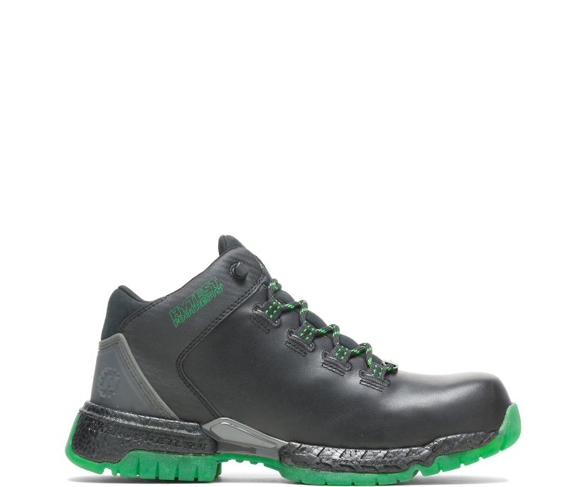 FootRests® 2.0 Baseline Nano Toe Trainer, Black/Green, dynamic 1