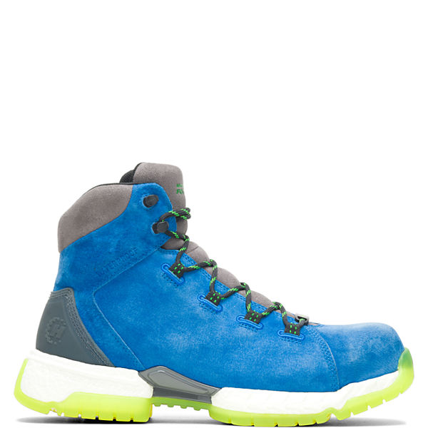 FootRests® 2.0 Rebound Waterproof Nano Toe 6" Hiker, Blue, dynamic