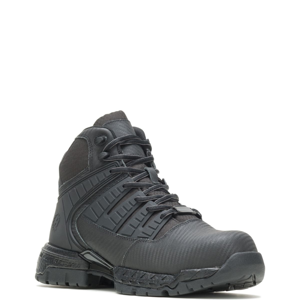 FootRests® 2.0 Tread Nano Toe 6" Hiker, Black, dynamic 2