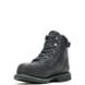 FootRests® High Heat Resistant Metatarsal Guard Steel Toe 6” Work Boot, Black, dynamic