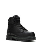 FootRests® Atlas Nano Toe 6" Work Boot, Black, dynamic 4