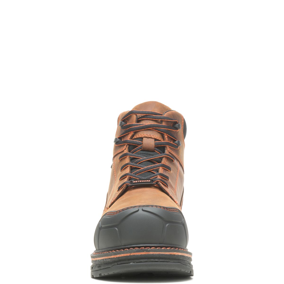 FootRests® Rival Waterproof Metatarsal Guard Nano Toe 6" Boot, Brown, dynamic 4