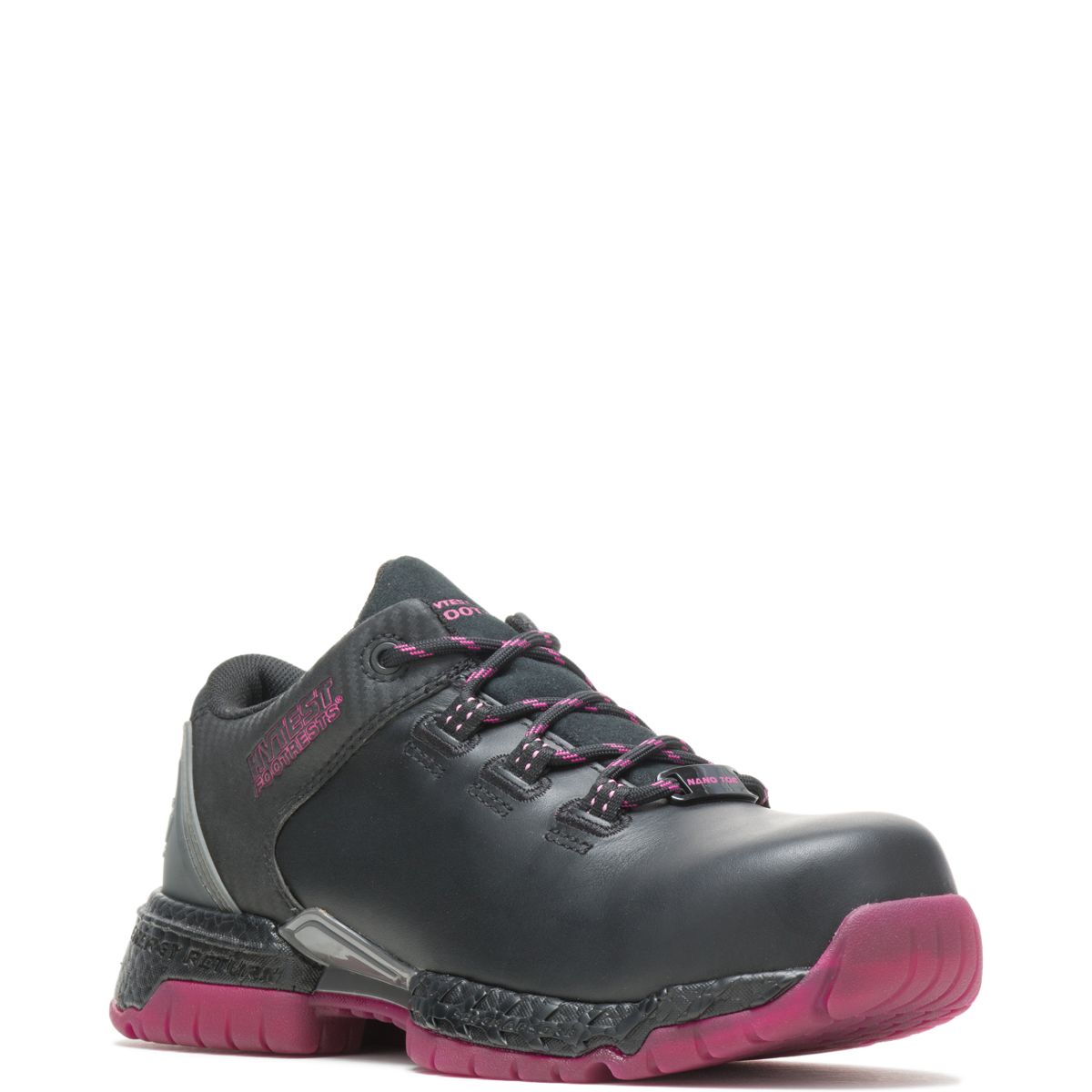 FootRests® 2.0 Pivot Nano Toe Shoe, Black/Berry, dynamic 2