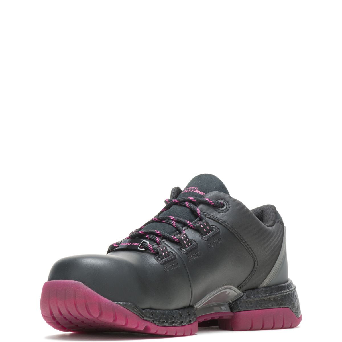FootRests® 2.0 Pivot Nano Toe Shoe, Black/Berry, dynamic 4