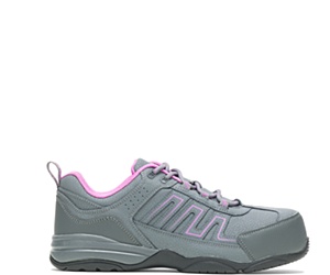 Myra Composite Toe Shoe, Grey, dynamic