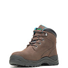 Amber Direct Attach Steel Toe 6" Work Boot, Brown, dynamic 4