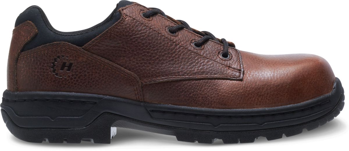 FootRests® Xt Nano Toe Shoe, Brown, dynamic