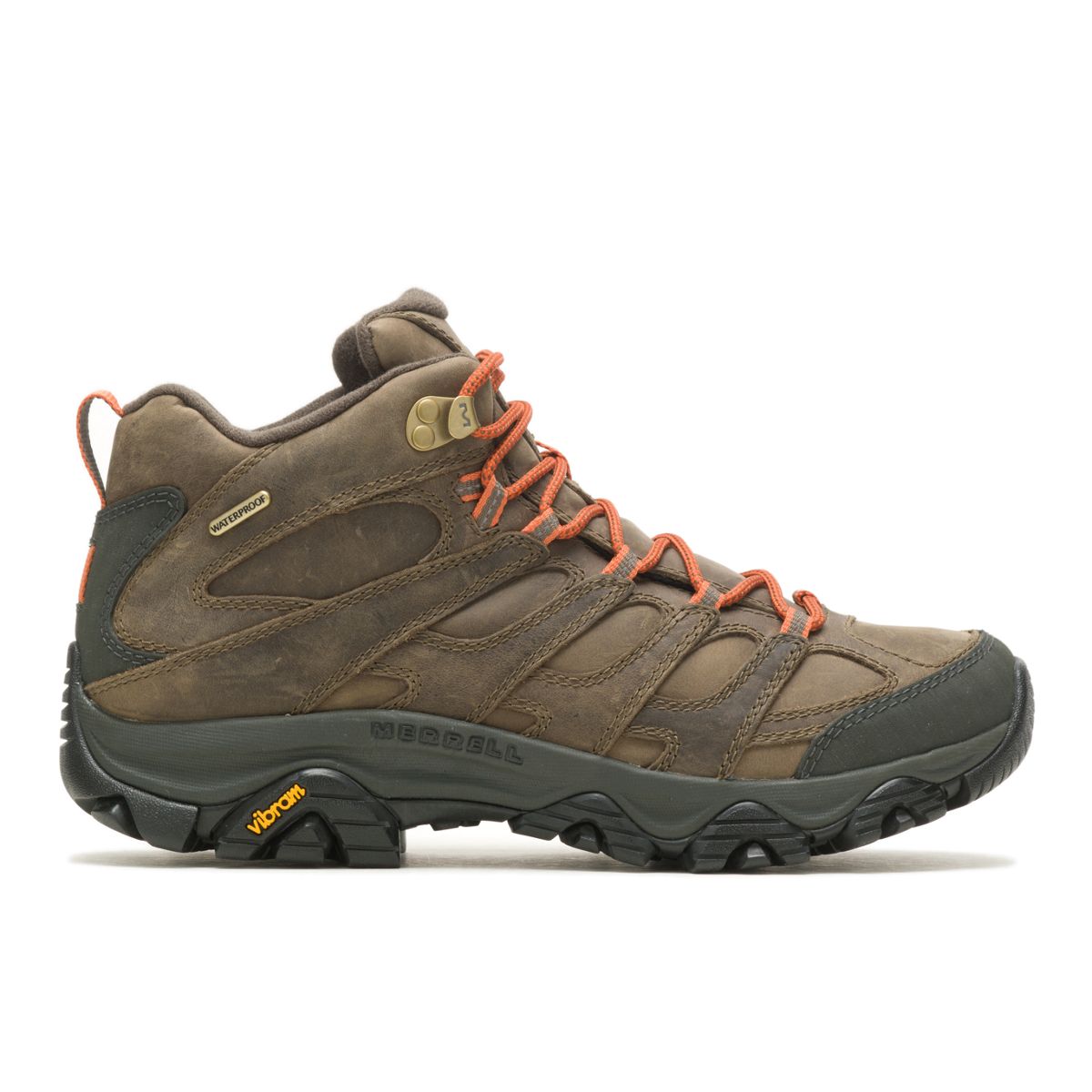 Moab 3 Prime Mid Waterproof Wide Width, Canteen, dynamic