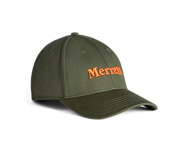 Merrell Twill Elastic Hat, Dusty Olive, dynamic