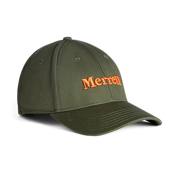 Merrell Twill Elastic Hat, Dusty Olive, dynamic