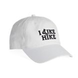 I Like Hike Dad Hat, Cloud Dancer, dynamic 5