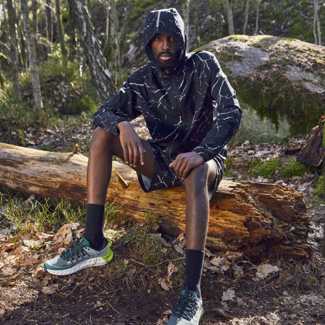 Trail Running Short, Lightning Print, dynamic 3