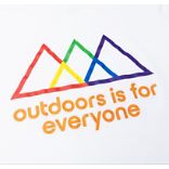 Outdoors Is For Everyone Tee, Cloud Dancer, dynamic 2