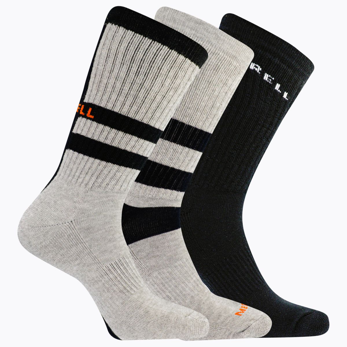 Men - Day Hiker Wool Cushioned Crew Sock 3-Pack - Socks | Merrell