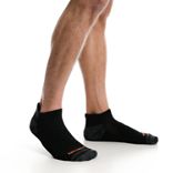 Repreve® Low Cut Tab Sock 3 Pack, Black, dynamic 1