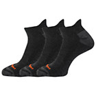 Recycled Low Cut Tab Sock 3 Pack, Black, dynamic 1