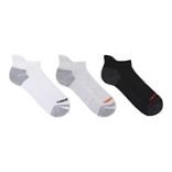 Repreve® Low Cut Tab Sock 3 Pack, Grey Heather Asst, dynamic 2
