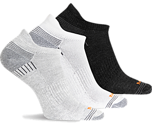 Repreve® Low Cut Tab Sock 3-Pack, Grey Heather Asst, dynamic