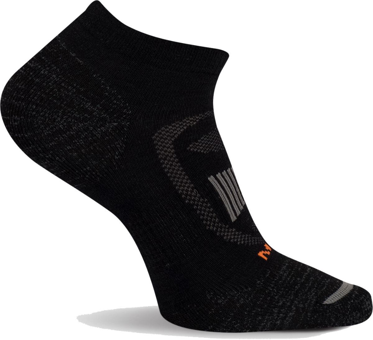 Zoned Low Cut Hiker Sock, Onyx, dynamic