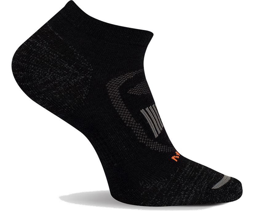 Zoned Low Cut Hiker Sock, Onyx, dynamic 1