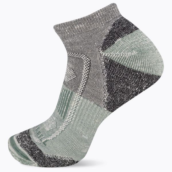 Zoned Low Cut Hiker Sock, Black, dynamic