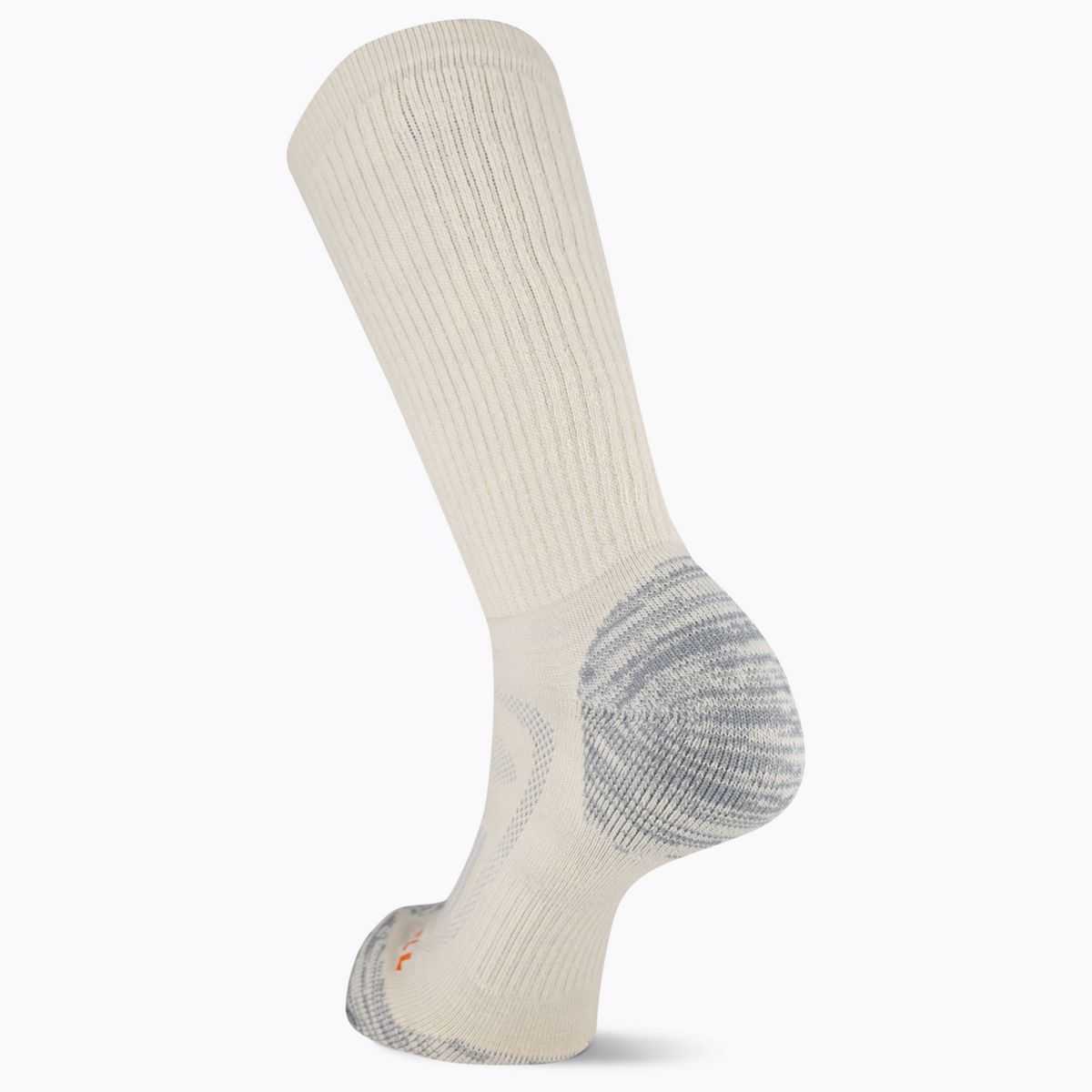 Zoned Hiker Crew Sock, White, dynamic 2