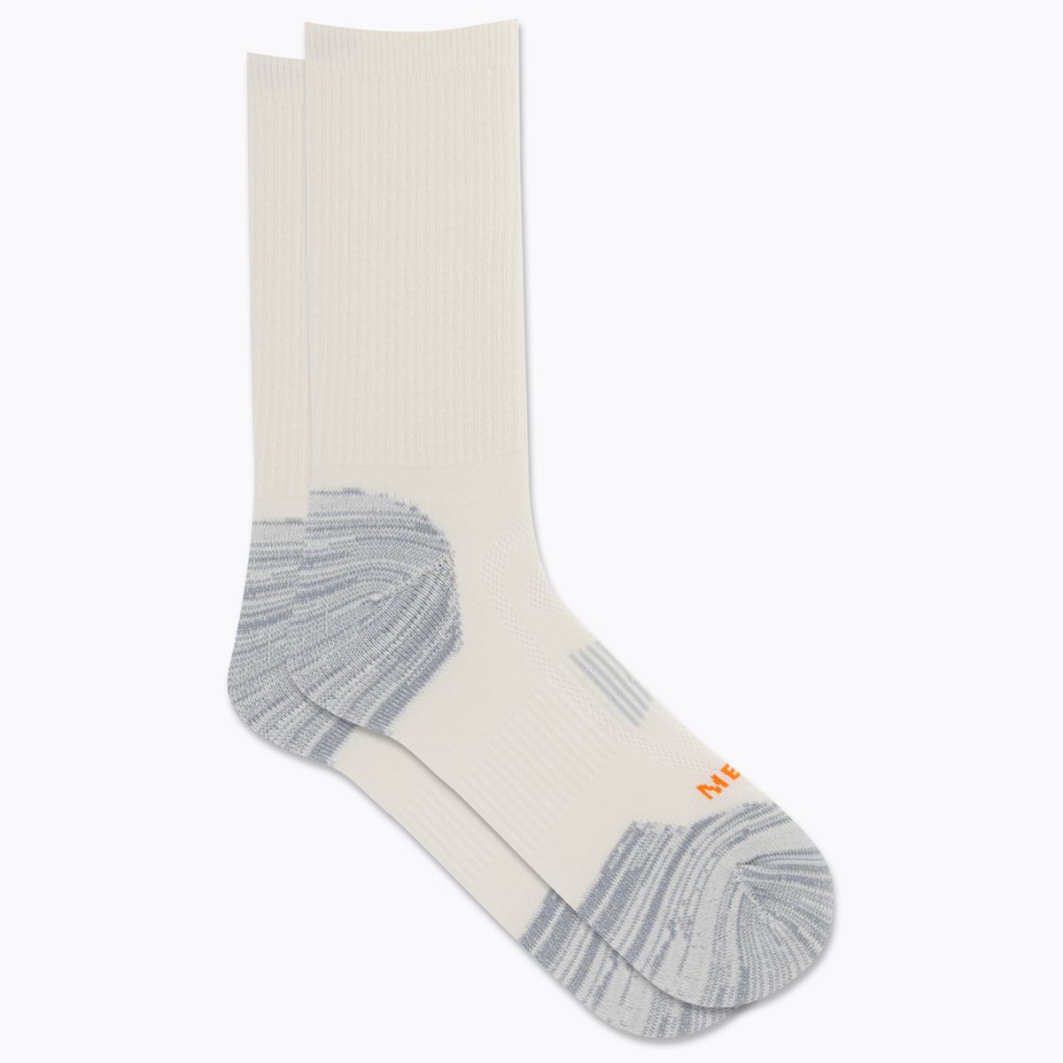 Zoned Hiker Crew Sock, White, dynamic 3