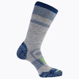 Zoned Hiker Crew Sock, Blue, dynamic 1