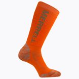 Zoned Hiker Crew Sock, Orange, dynamic 1