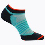 Bare Access No Show Sock, Teal, dynamic 1