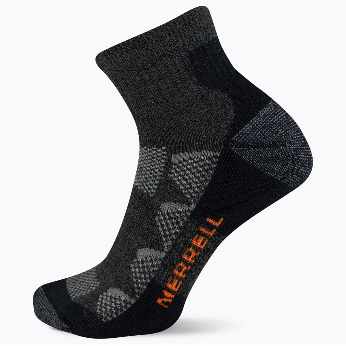 Moab Hiking Quarter Sock, Charcoal, dynamic