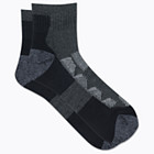 Moab Hiker Quarter Sock, Charcoal, dynamic 2