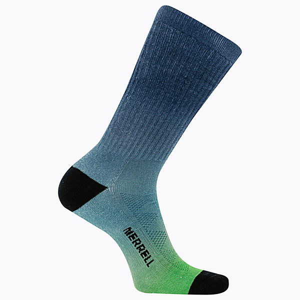 Moab Hiker Crew Sock, Blue, dynamic