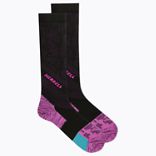 Trail Glove Compression Over the Calf Sock, Black/Pink, dynamic