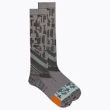 Trail Glove Compression Over the Calf Sock, Light Gray, dynamic 2