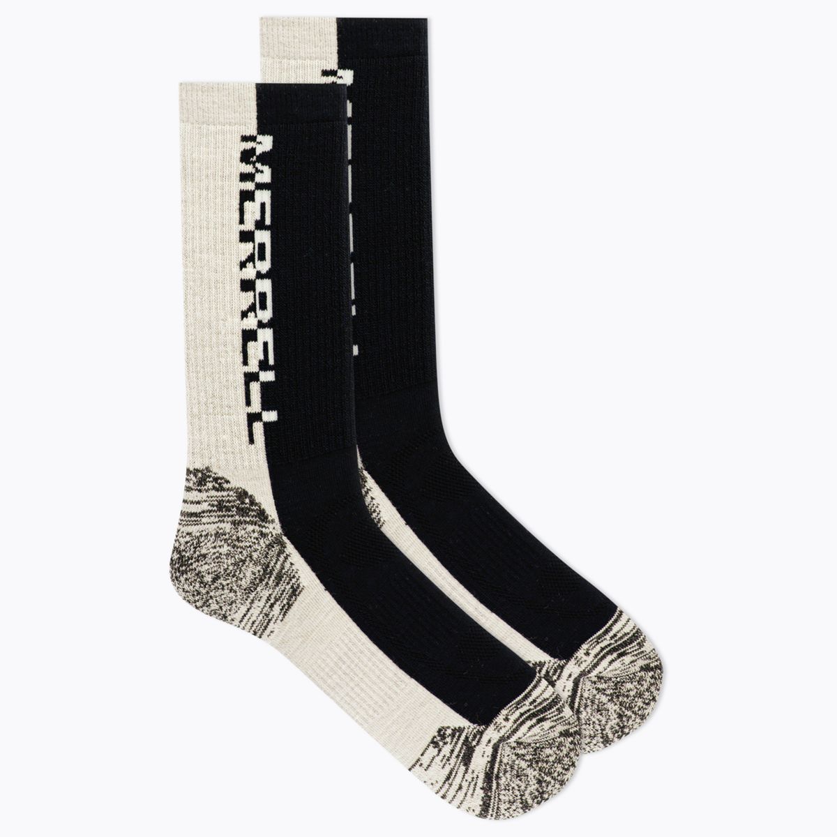 Zoned Hiker Crew Sock, Black, dynamic 2