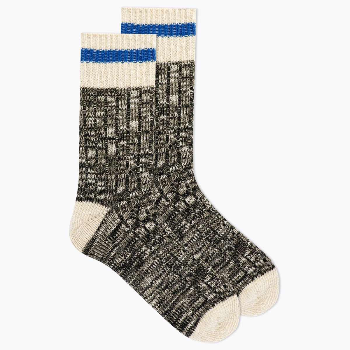 Heritage Camp Sock, Black, dynamic