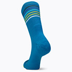 Zoned Lightweight Hiking Crew Sock, Blue, dynamic 2