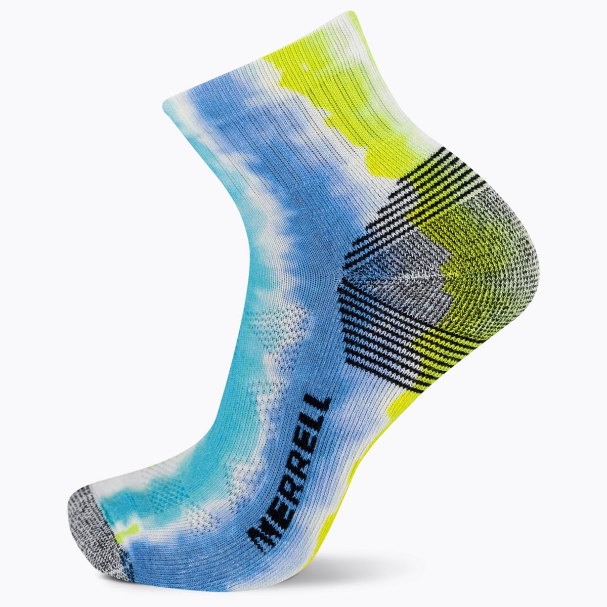 Moab 360 Print Painted Stripes Quarter Sock, , dynamic 1