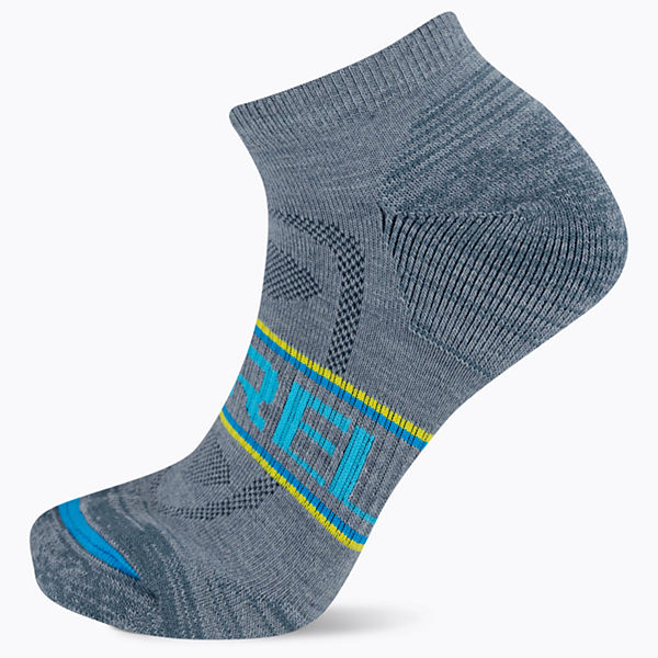 Zoned Low Cut Hiker Sock, Blue Multi, dynamic