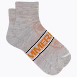 Zoned Quarter Hiker Sock, Grey Heather, dynamic 4