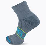 Zoned Quarter Hiker Sock, Blue Multi, dynamic 1