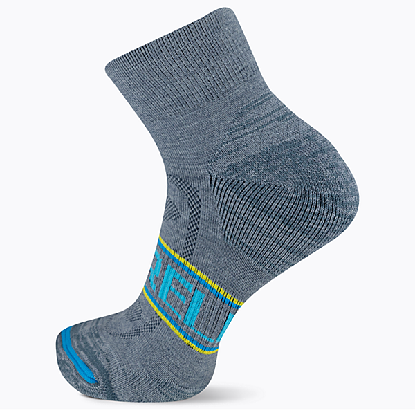 Zoned Quarter Hiker Sock, Blue Multi, dynamic