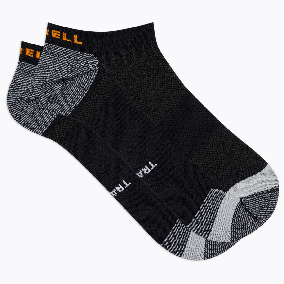 Trail Runner Lightweight No Show Sock, Black, dynamic 3