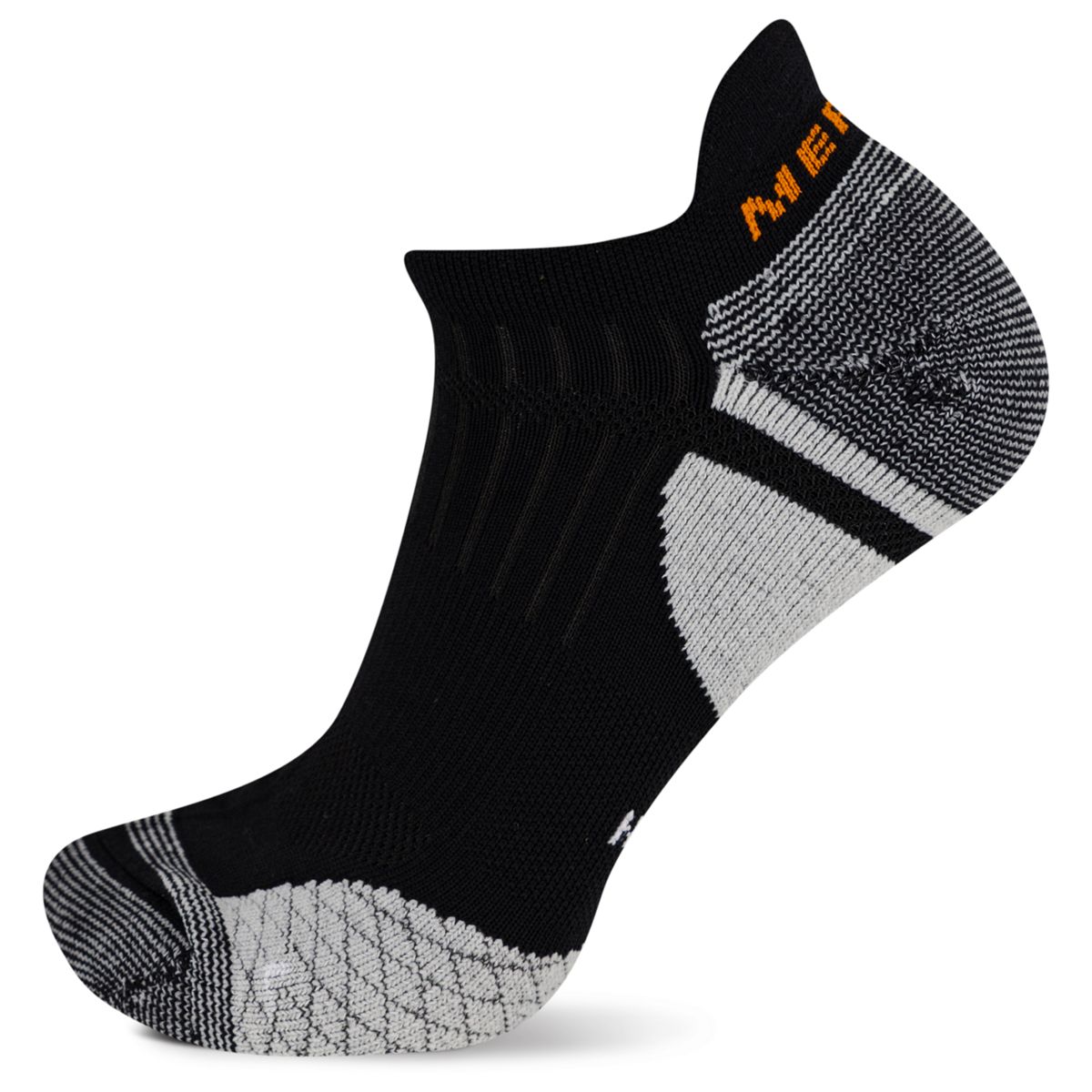 Cushion Trail Runner Tab Sock, Black, dynamic 1