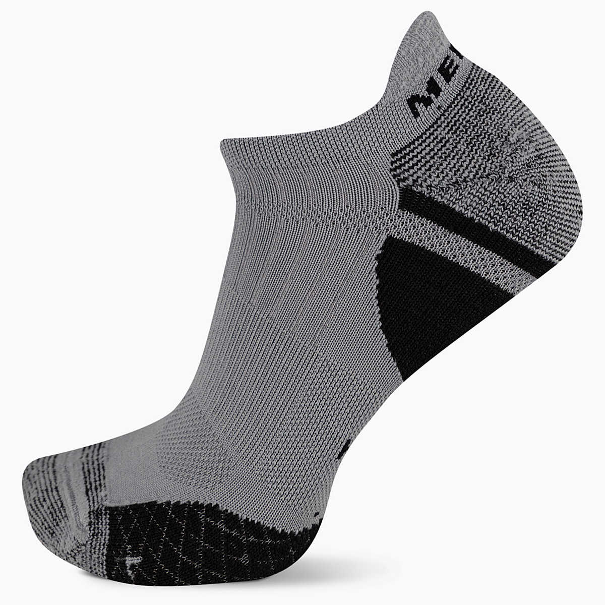 Cushion Trail Runner Tab Sock, Gray, dynamic 1